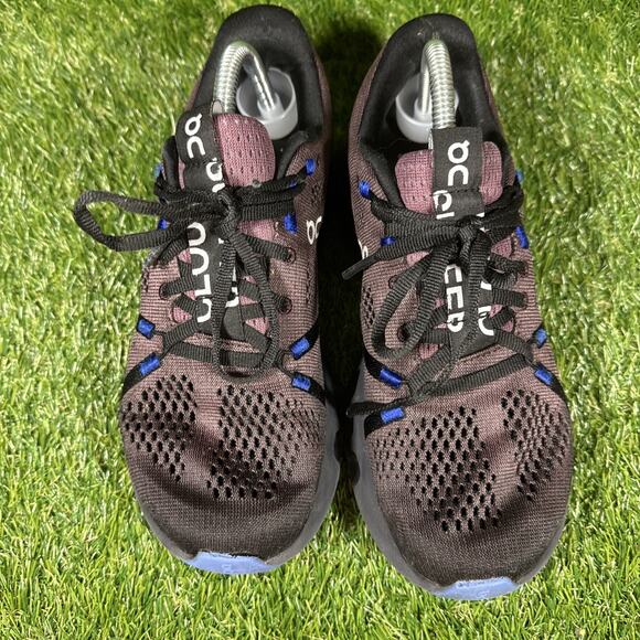 On Cloudsurfer 3WD10441509 Black Cobalt Running Shoes Sneakers Women's Size 7.5 - Picture 5 of 11